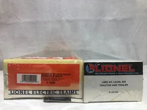 O Scale Lionel '96 6-52104 LCCR St Louis Tractor & Trailer & 6-52099 MP Flat Car - Picture 1 of 2