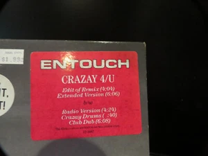 ENTOUCH " CRAZY 4 U " 12" MAXI-SINGLE - Imagen 1 de 2