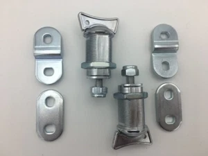 2 SCHWERLAST schlüssellose Nockenschlösser 1-1/8" für Wohnmobil Camper Schublade Schrank Werkzeugkastenschloss - Bild 1 von 3