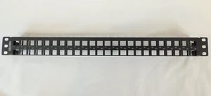 48-Port Patch Panel Beldon AX103121 KeyConnect 48-port, 1U, Black (Empty) - Picture 1 of 6