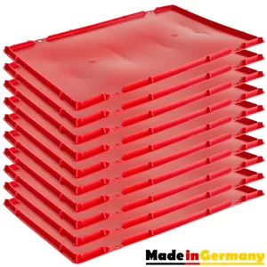 10x Deckel Fleischerkiste Eurokiste Stapelkiste Eurobox Fleischkiste Kingpower - Bild 1 von 6