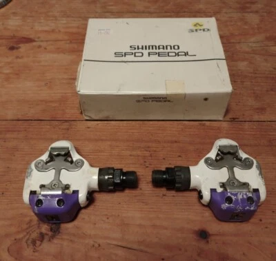Shimano PD-A525 SPD Clipless Pedals for Road Bike or MTB, inc. SM-SH50 Cleats - Image 1 of 4
