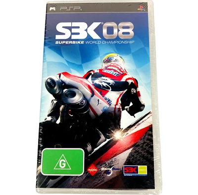 SBK 08 Superbike World Championship PSP PlayStation Portable Reg 4 New & Sealed - Image 1 of 4