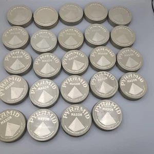 24 Pyramid Regular Mouth Mason Cap Jar Lid Fruit Canning Crown Lot 2 Dozen - Picture 1 of 6