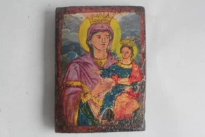 Icône orthodoxe Mère de Dieu Vierge à l'enfant (72717) - Picture 1 of 2