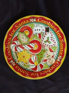 Mary Engelbreit 2006 20th Anniversary Christmas Plate "Cookies for Santa" - Picture 1 of 9