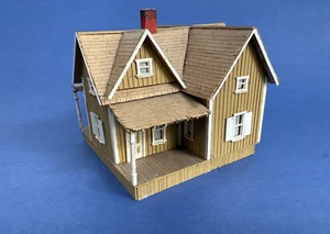 HO 1/87 Scale Campbell Models Kit #395 Pickens' Place zusammengebaut gebaut - Bild 1 von 6