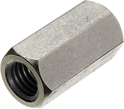 Right and Left hand Threaded Double Ended Hex Coupling Nut M3 M5 M6 M8 M12 etc.