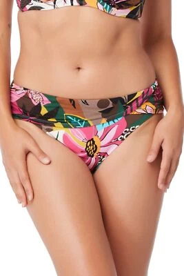 Bleu Rod Beattie Sarong Hipster Bottom Swimwear, in Run Wild Print, Size 14 - Image 1 of 2