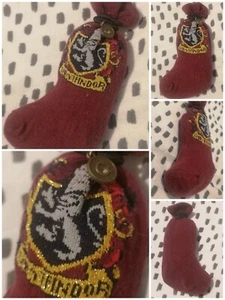 Harry Potter Hogwarts Gryffindor House 'Stocking" Socks Womens S:4-8 Brand New! - Picture 1 of 3