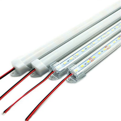 DC12V 5630 5730 LED Rigid Strip LED Tube with U Aluminium Shell + PC Cover 5pcs - Image 1 of 4