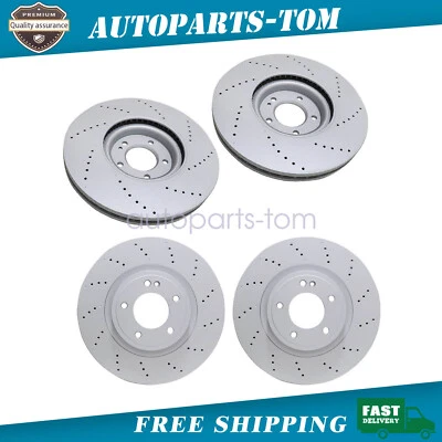 4X para Mercedes Benz G63 463 2019-2023 discos de freno delanteros traseros rotores Foto 1 de 4