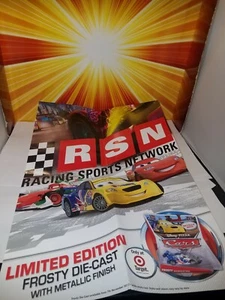 Disney Cars Super Chase Frosty Poster Silver Frosty Australia Exclusive rare - Picture 1 of 4