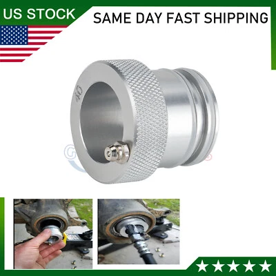 Herramienta de engrasadora de cojinetes de rueda 40 mm para Honda Pioneer 1000 Polaris Ranger 800 Foto 1 de 4