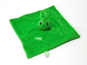 AOK Jolinchen Frosch Frog grün Schmusetuch Schnuffeltuch Kuscheltuch - Bild 1 von 3
