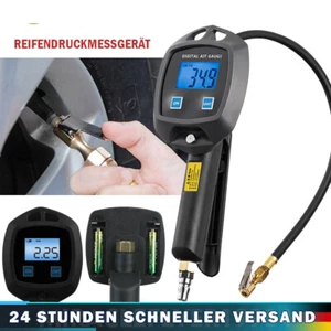 Druck Luft Prüfer Reifen Füll Befüll Pistole Tester Manometer Befüller 0-18 bar - Bild 1 von 14