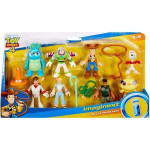 Imaginext Disney Pixar Toy Story Deluxe 8 Figure Pack Figurines (12 Pieces) NEW - Picture 1 of 3