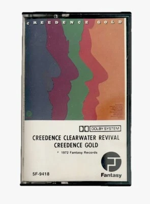 CREEDENCE CLEARWATER REVIVAL Creedence Gold Cassette John Fogerty Classic Rock - Image 1 of 4