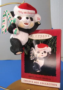 Adorno Hallmark 1994 cuarta Navidad infantil - Imagen 1 de 15