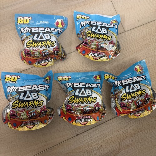 Mr Beast Lab Swarms Battle Fusion Series 1pk (lot Of 5) | eBay