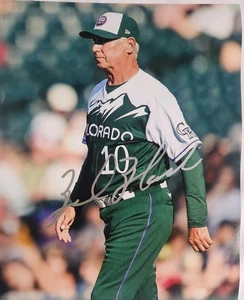Bud Black Colorado Rockies Giants Royals Autographed 8x10 COA - Picture 1 of 1