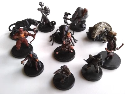 11 Dungeons and Dragons Underdark Spirit Lizard Spider Nentyar Sneak Miner Satyr Foto 1 de 4