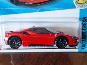 2025 hot wheels ferrari sf90 stradale Red 191/250 HTF - Picture 1 of 5