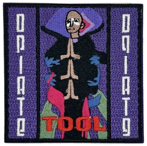 Werkzeug Opiat bestickt Rock Musik Bügelbild Patch Applikation - Bild 1 von 1