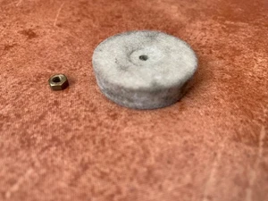 Mamod Polishing Machine Mop and Brass Nut  Excellent condition, - Picture 1 of 2