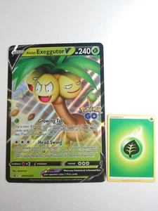 JUMBO SWSH225 - Alolan Exeggutor V - SWSH225 - Jumbo Pokemon Card - Picture 1 of 7