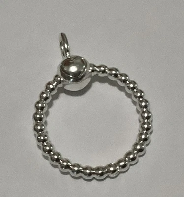 Pandora Auténtico Colgante de Plata Esterlina Pequeños Momentos O Corazón Cuentas (211) Foto 1 de 2