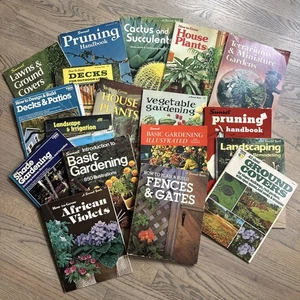 Outdoor Gardening Home Landscaping Book Lot ORTHO BOOKS, SUNSET - Picture 1 of 1