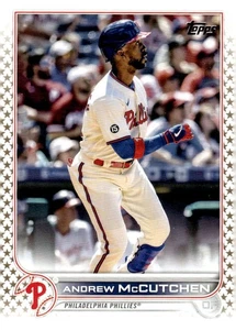 2022 Topps #655 Andrew McCutchen - Imagen 1 de 2