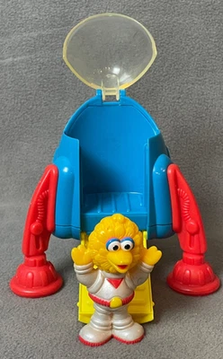 Conjunto de figura y nave espacial de colección Tyco Sesame Street Space Explorers Big Bird 1997 Foto 1 de 4