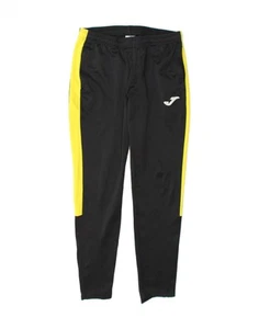 JOMA Mens Graphic Tracksuit Trousers Large Black Colourblock Polyester AR05 - Picture 1 of 5