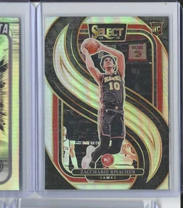 2024-25 Select Zaccharie Risacher Rookie Premier Level Hawks - Picture 1 of 2