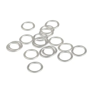 25Pcs Aluminum Oil Drain Plug Gasket Washe For Audi For Porsche N0138157 B - Picture 1 of 8