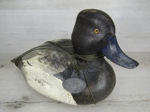 Ducks Unlimited Lac La Croix Entenköder L. Denzer #3366 Vintage Holz mit Anker - Bild 1 von 12