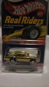 Hot Wheels Real Riders Olds 442 #4/6 Series 3 New On Card & Protecto Case B199 - Picture 1 of 2
