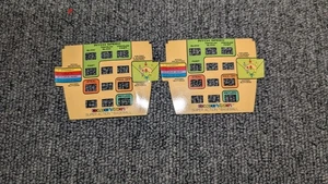 SUPER ACTION BASEBALL ColecoVision Videospiel nur Overlays - Bild 1 von 2