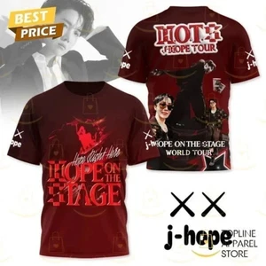 J Hope - Hope on the Stage World Tour 3D T-Shirt - Bild 1 von 4