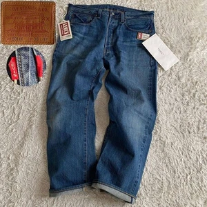 New/W36 Levi's 47501 Single-sided bigE Red ear selvedge 40s reprint - Picture 1 of 10