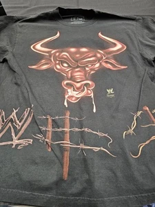 Size L - Travis Scott X WWE The Rock WrestleMania 41 Exclusive Tee Cactus Jack - Picture 1 of 3