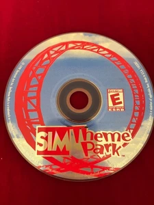 Sim Theme Park PC Spiel Windows 1999 EA Electronic Arts nur Disc - Bild 1 von 2