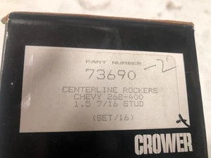 NEW Crower 73690 Crower Enduro Centerline Roller Rockers 1.5 - Foto 1 di 3