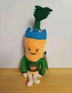 Aldi Kevin The Carrot With Reindeer Jumper Christmas Plush Soft Toy New With Tag - Picture 1 of 4