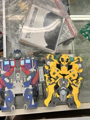 Transformers DVD Set Optimus. Prime Bumblebee Figure Collector - Image 1 of 4