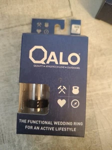 Qalo Schwarz Damen Silikon Ring 7 - Bild 1 von 5