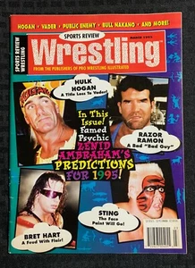 1995 March SPORTS REVIEW WRESTLING Magazine VG.\/FN 5.0 Hulk Hogan Razor Ramon - Picture 1 of 2