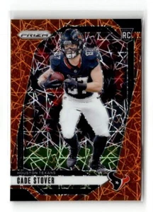 2024 Panini Prizm - Orange Lazer Prizm #318 Cade Stover (RC) - Foto 1 di 2